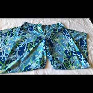 Lily Pulitzer cotton trousers